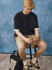 ヘビーダイウォッシュ ポケット付き半袖Tシャツ