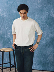 ヘビーダイウォッシュ ポケット付き半袖Tシャツ