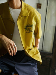 ボウリングプリント 半袖シャツ