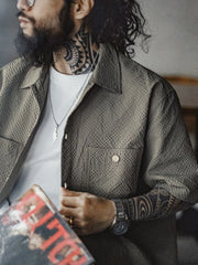 エアリー シアサッカー ワークシャツ