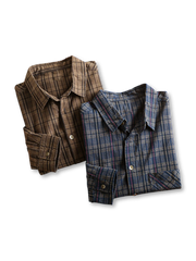 ヴィンテージコットン チェックシャツ