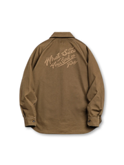 ヴィンテージウエスタンプリント長袖シャツ