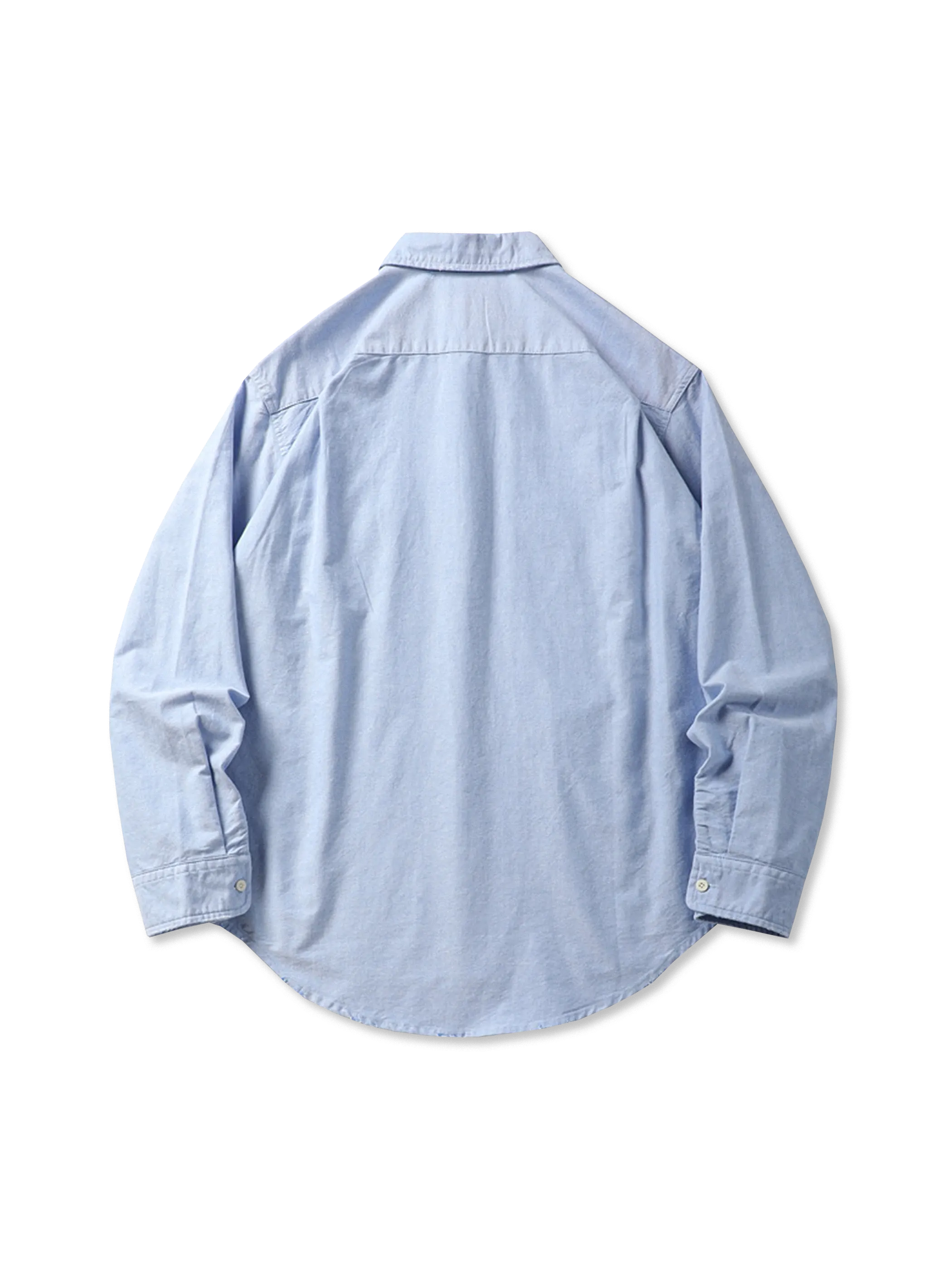 製品画像:オックスフォードクロス多ポケットワークシャツジャケット正面展示