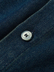 ウォッシュドデニムショートスリーブシャツ