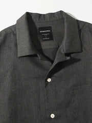 オープンカラー ショートスリーブシャツ