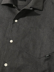 オープンカラー ショートスリーブシャツ