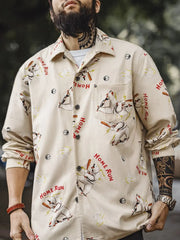 ポーラーベア・ベースボールプリントシャツ