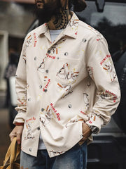 ポーラーベア・ベースボールプリントシャツ