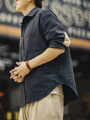 アメリカンヴィンテージ シアサッカー チェックシャツ