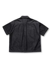 ワークデニムショートスリーブシャツ