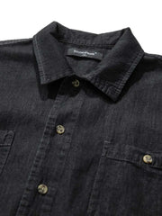 ワークデニムショートスリーブシャツ