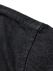 ワークデニムショートスリーブシャツ