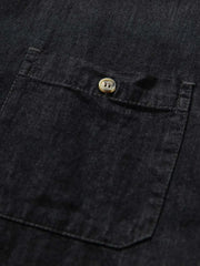 ワークデニムショートスリーブシャツ