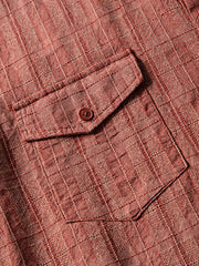 ストライプポケット 半袖シャツ