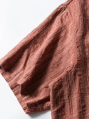 ストライプポケット 半袖シャツ