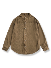 ドレープ感 ラウンドネックシャツ