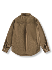 ドレープ感 ラウンドネックシャツ