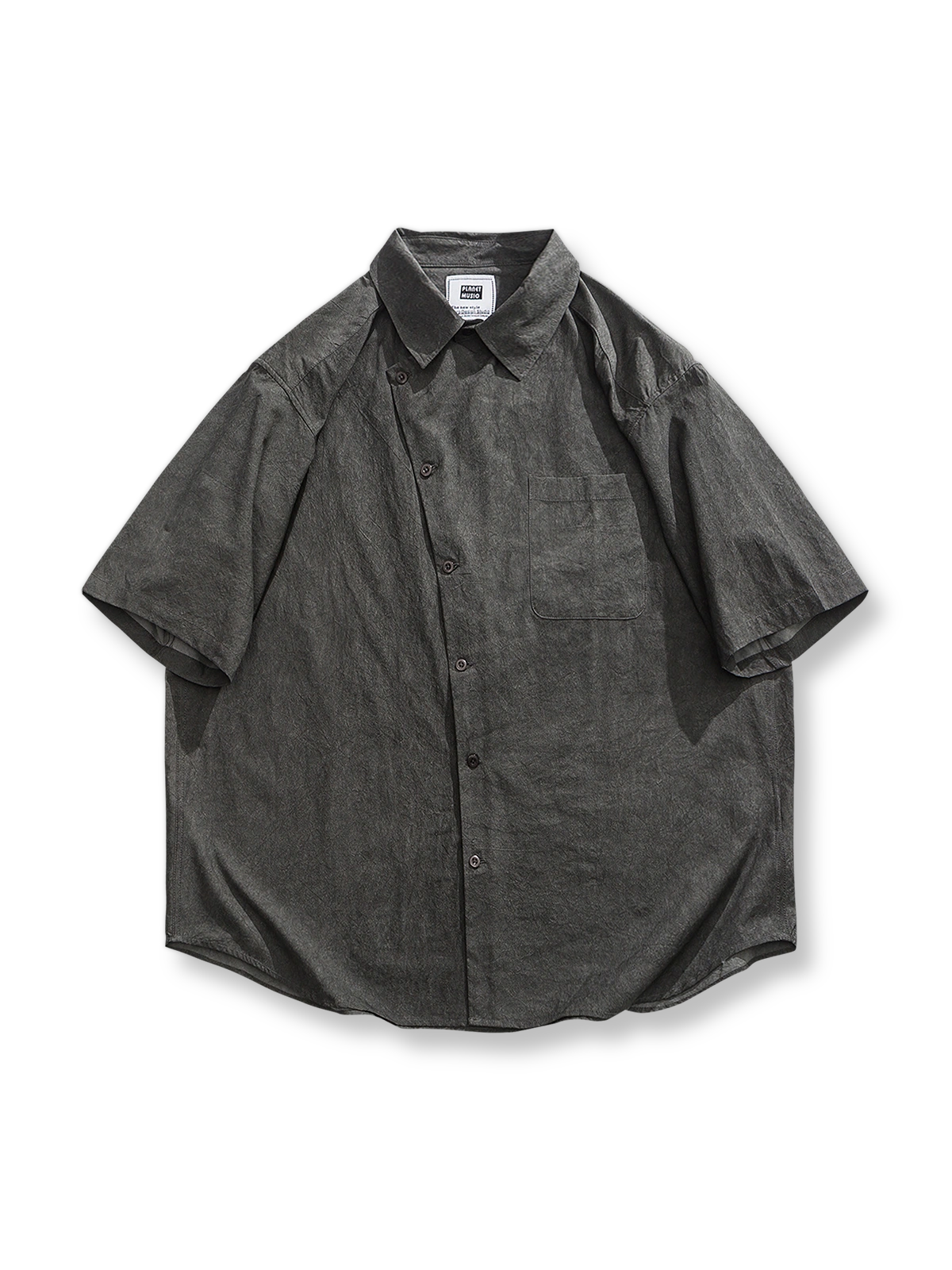 ヴィンテージウォッシュワークシャツ正面図