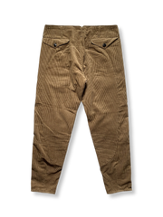 アメカジヴィンテージ コーデュロイBreechesバイカーパンツ、正面展示図