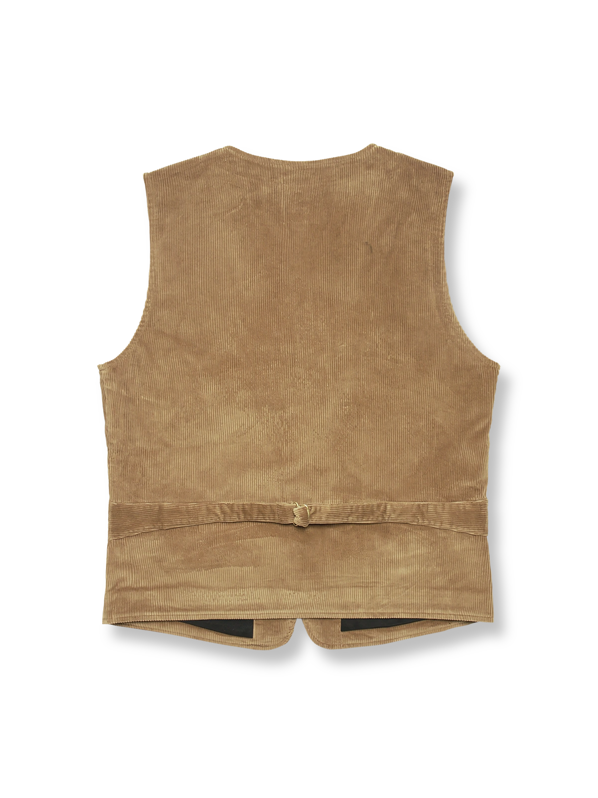 ヴィンテージハンティングワークコーデュロイベスト全体図