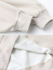 刺繍パッチワークフーディー