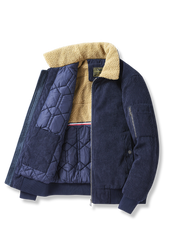 裏キルト 厚手 コーデュロイ ジャケット