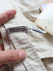 ツイルウォッシュド 無地カーゴパンツ