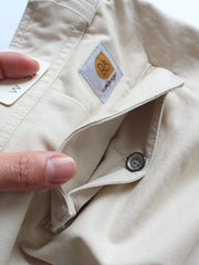 ツイルウォッシュド 無地カーゴパンツ