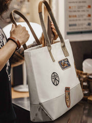 【再入荷】ヴィンテージ刺繍エンブレム トートバッグ