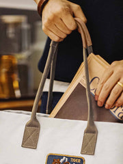 【再入荷】ヴィンテージ刺繍エンブレム トートバッグ