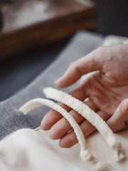 リブウエスト配色ドローコード 5分丈スウェットショーツ