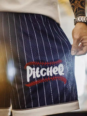 アメリカンヴィンテージ メッシュベースボールショーツ