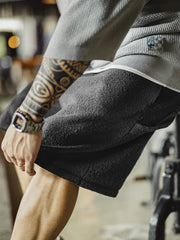 15番ループヤーンヴィンテージワイドショーツ