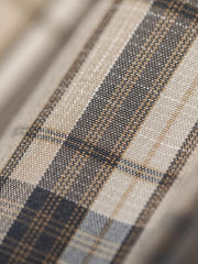 タータンチェック ドローストリングショーツ