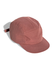 5色展開 フラットバイザー 5パネルキャップ