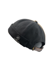 キャンバス メタルバッジ ベレー帽