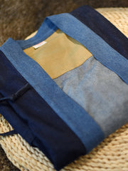 デニム半纏