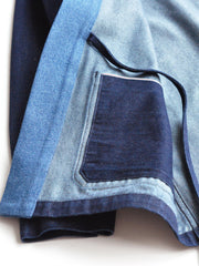 デニム半纏