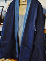デニム半纏