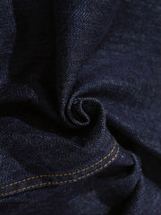 パッチワーク ポケット付きデニムジャケット