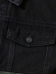 色コンビデニムジャケット