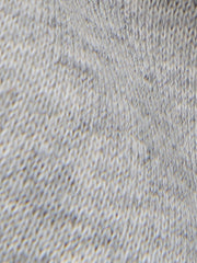 製品画像: レトロなコットン混紡ニットスウェットパンツの全体展示。シンプルなストレートシルエットとロールアップ裾が特徴のカジュアルスウェットパンツ。
詳細画像: ウエスト部分のゴムとドローストリング、裾のロールアップディテール特写。ウエストと裾のデザインが引き立つ特写。