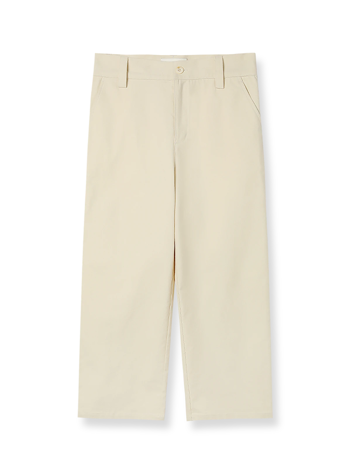 製品画像: コットン製レトロワークカジュアルパンツの全体展示。クラシックなストレートシルエットとワークデザインを融合したシンプルで洗練されたカジュアルパンツ。
詳細画像: 裾部分とポケットデザインの特写。ディテールにこだわり、実用性とデザイン性を兼ね備えた仕上がり。