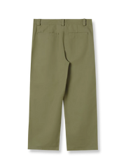 製品画像: コットン製レトロワークカジュアルパンツの全体展示。クラシックなストレートシルエットとワークデザインを融合したシンプルで洗練されたカジュアルパンツ。
詳細画像: 裾部分とポケットデザインの特写。ディテールにこだわり、実用性とデザイン性を兼ね備えた仕上がり。