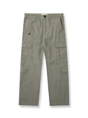 製品画像: 日本製コットンの重厚ウォッシュ加工 四つポケット付き ストレート ワークパンツ 全体展示。クラシックでレトロなデザインが特徴。
詳細画像: 四つポケットのディテールとウォッシュ加工の質感を強調したクローズアップ画像。