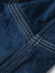 刺繍パッチ付きガソリンスタンドワークシャツ