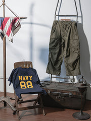 海軍88番号 アメリカンフットボール コットンTシャツ