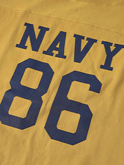 海軍88番号 アメリカンフットボール コットンTシャツ