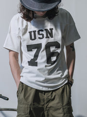 海軍88番号 アメリカンフットボール コットンTシャツ