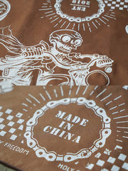 ハーレープリント コットン スカーフ